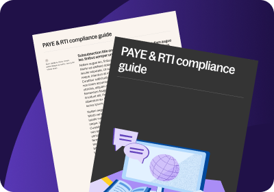 PAYE & RTI compliance guide