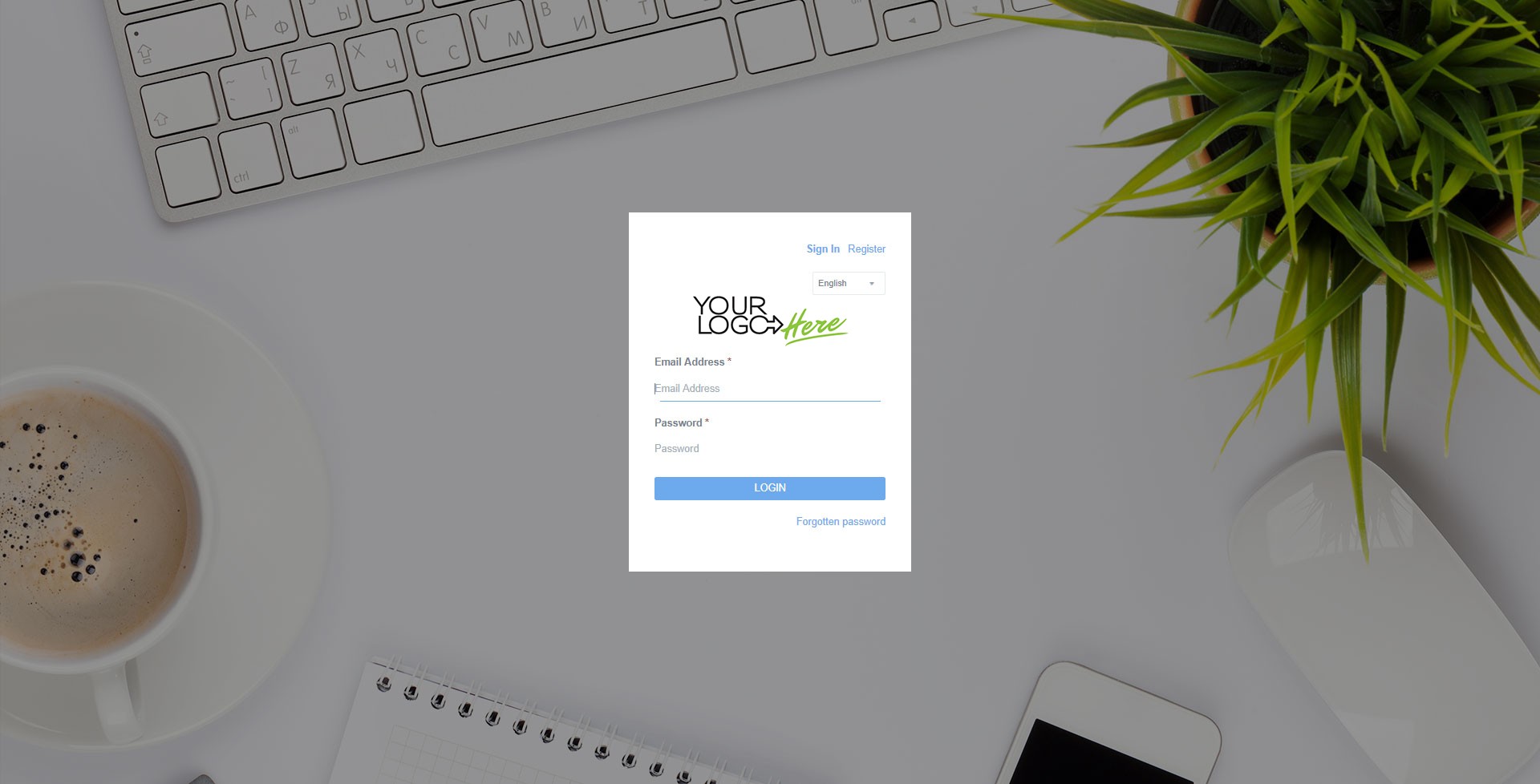 Agent-Login-Page-Generic White-Label PaySpace
