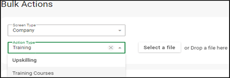 Bulk Actions