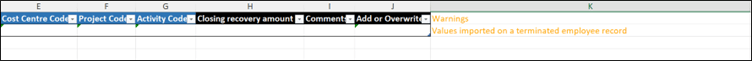 Bulk Actions Template