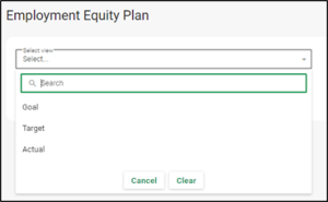 Employment equity plans